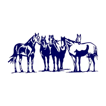 Samolepící dekorace SAMOLEPKA Koníci 001 pravá (23 - tmavě modrá) NA AUTO, NÁLEPKA, FÓLIE, POLEP, TUNING, VLASTNÍ TEXT, TISK, AUTOSAMOLEPKY.cz, POLEPY, OBRÁZEK, LOGO, SAMOLEPKY