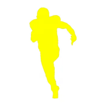 Polep vozidla Americký fotbal 005 levá (05 - žlutá citron) SAMOLEPKA NA AUTO, NÁLEPKA, FÓLIE, POLEP, TUNING, VLASTNÍ TEXT, TISK, AUTOSAMOLEPKY.cz, POLEPY, OBRÁZEK, LOGO, 3D STICKERS