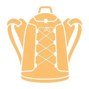 Samolepící dekorace SAMOLEPKA Batoh 002 (08 - béžová) NA AUTO, NÁLEPKA, FÓLIE, POLEP, TUNING, VLASTNÍ TEXT, TISK, AUTOSAMOLEPKY.cz, POLEPY, OBRÁZEK, LOGO, SAMOLEPKY