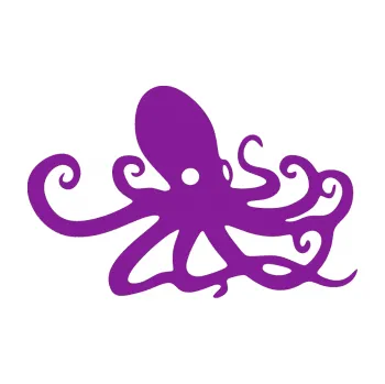 Samolepící dekorace Chobotnice 001 pravá (14 - fialová) SAMOLEPKA NA AUTO, NÁLEPKA, FÓLIE, POLEP, TUNING, VLASTNÍ TEXT, TISK, AUTOSAMOLEPKY.cz, POLEPY, OBRÁZEK, LOGO, 3D STICKERS