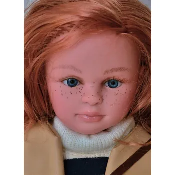 Panenka Realistická panenka Nina - zrzavé vlasy od firmy Lamagik ze Španělska (španělská panenka - 33 cm)