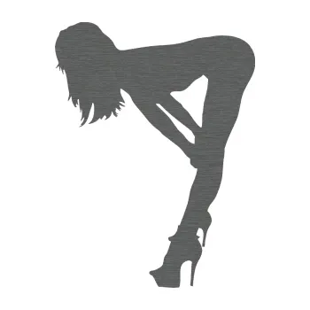 Polep vozidla Erotická žena 050 levá (62 - škrábaný titan) SAMOLEPKA NA AUTO, NÁLEPKA, FÓLIE, POLEP, TUNING, VLASTNÍ TEXT, TISK, AUTOSAMOLEPKY.cz, POLEPY, OBRÁZEK, LOGO, 3D STICKERS