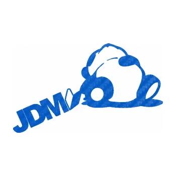 Autodoplněk Samolepka na auto Panda JDM sleep (57 - 3D karbon modrý) NÁLEPKA, FÓLIE, POLEPY, TUNING, VLASTNÍ TEXT, TISK, AUTOSAMOLEPKY.cz, SAMOLEPKY, OBRÁZEK, LOGO, VÝROBA, PRODEJ