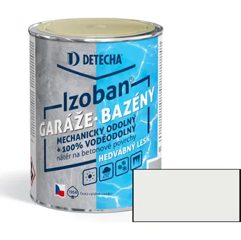 Lak na dřevo Detecha IZOBAN 0,8kg bílý RAL 9003