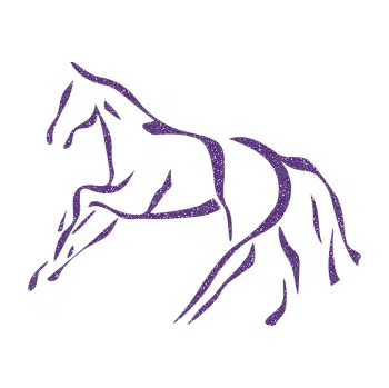 Samolepící dekorace SAMOLEPKA Kůň 024 levá (87 - Ultra Metalic fialová) NA AUTO, NÁLEPKA, FÓLIE, POLEP, TUNING, VLASTNÍ TEXT, TISK, AUTOSAMOLEPKY.cz, POLEPY, OBRÁZEK, LOGO, SAMOLEPKY