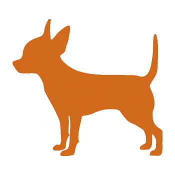 Polep vozidla SAMOLEPKA Pes 138 levá čivava (26 - oříšková) NA AUTO, NÁLEPKA, FÓLIE, POLEP, TUNING, VLASTNÍ TEXT, TISK, AUTOSAMOLEPKY.cz, POLEPY, OBRÁZEK, LOGO, SAMOLEPKY