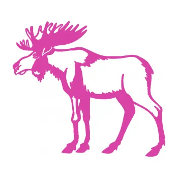 Samolepící dekorace Los 005 levá (16 - růžová) SAMOLEPKA NA AUTO, NÁLEPKA, FÓLIE, POLEP, TUNING, VLASTNÍ TEXT, TISK, AUTOSAMOLEPKY.cz, POLEPY, OBRÁZEK, LOGO, 3D STICKERS