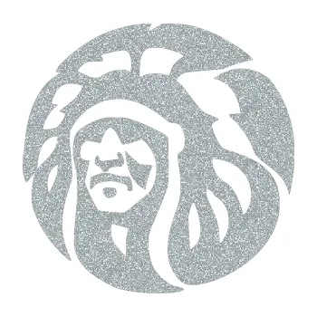 Samolepící dekorace Indián 002 levá (91 - Ultra Metalic stříbrná metalíza) SAMOLEPKA NA AUTO, NÁLEPKA, FÓLIE, POLEP, TUNING, VLASTNÍ TEXT, TISK, AUTOSAMOLEPKY.cz, POLEPY, OBRÁZEK, LOGO, 3D STICKERS