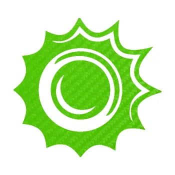 Samolepící dekorace Průstřel 003 levá (58 - 3D karbon zelený kawasaki) SAMOLEPKA NA AUTO, NÁLEPKA, FÓLIE, POLEP, TUNING, VLASTNÍ TEXT, TISK, AUTOSAMOLEPKY.cz, POLEPY, OBRÁZEK, LOGO, 3D STICKERS