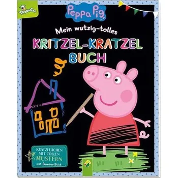 První čtění Peppa Pig Mein wutzig-tolles Kritzel-Kratzel-Buch