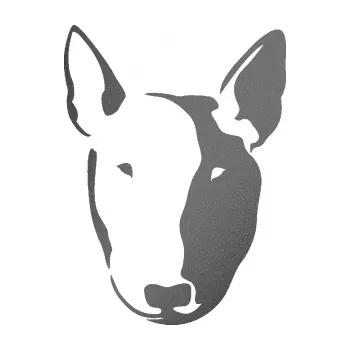 Polep vozidla Pes 145 pravá anglický teriér (41 - grafitová metalíza) SAMOLEPKA NA AUTO, NÁLEPKA, FÓLIE, POLEP, TUNING, VLASTNÍ TEXT, TISK, AUTOSAMOLEPKY.cz, POLEPY, OBRÁZEK, LOGO, 3D STICKERS