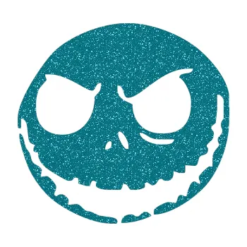 Samolepicí dekorace na vozidlo Halloween 011 levá (92 - Ultra Metalic tyrkysová) SAMOLEPKA NA AUTO, NÁLEPKA, FÓLIE, POLEP, TUNING, VLASTNÍ TEXT, TISK, AUTOSAMOLEPKY.cz, POLEPY, OBRÁZEK, LOGO, 3D STICKERS