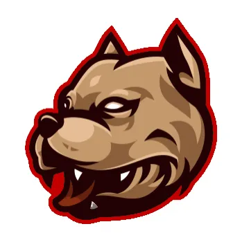 samolepka Barevný pes 002 levá s konturou (18 - tmavě červená) SAMOLEPKA NA AUTO, NÁLEPKA, FÓLIE, POLEP, TUNING, VLASTNÍ TEXT, TISK, AUTOSAMOLEPKY.cz, POLEPY, OBRÁZEK, LOGO, 3D STICKERS