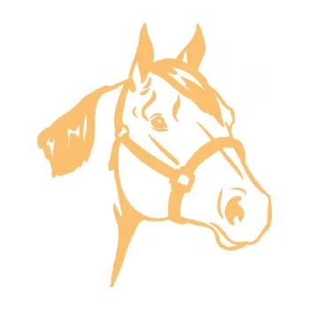Samolepící dekorace SAMOLEPKA Kůň 040 pravá (08 - béžová) NA AUTO, NÁLEPKA, FÓLIE, POLEP, TUNING, VLASTNÍ TEXT, TISK, AUTOSAMOLEPKY.cz, POLEPY, OBRÁZEK, LOGO, SAMOLEPKY