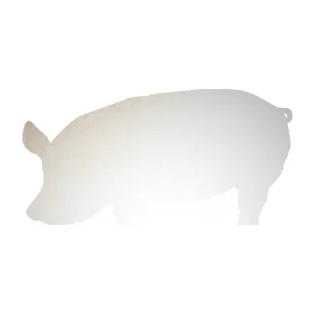 Samolepící dekorace SAMOLEPKA Prase 001 levá (82 - odrazková reflexní bílá) NA AUTO, NÁLEPKA, FÓLIE, POLEP, TUNING, VLASTNÍ TEXT, TISK, AUTOSAMOLEPKY.cz, POLEPY, OBRÁZEK, LOGO, SAMOLEPKY