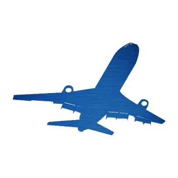 Polep vozidla SAMOLEPKA Letadlo 007 pravá (65 - škrábaný kov modrý) NA AUTO, NÁLEPKA, FÓLIE, POLEP, TUNING, VLASTNÍ TEXT, TISK, AUTOSAMOLEPKY.cz, POLEPY, OBRÁZEK, LOGO, SAMOLEPKY