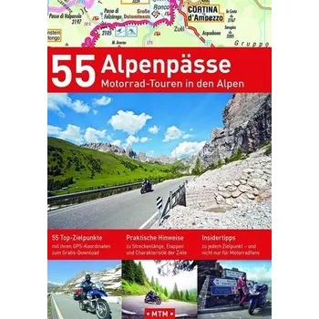 Cestování 55 ALPENPÄSSE - Fennel, Stephan