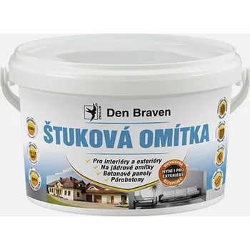 Stavebniny Den Braven - Štuková omítka 14 kg bílá