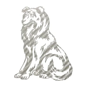 Polep vozidla SAMOLEPKA NA AUTO Pes 037 levá Kolie (52 - 3D karbon stříbrný) NÁLEPKA, FÓLIE, POLEP, TUNING, VLASTNÍ TEXT, TISK, AUTOSAMOLEPKY.cz, POLEPY, OBRÁZEK, LOGO, SAMOLEPKY