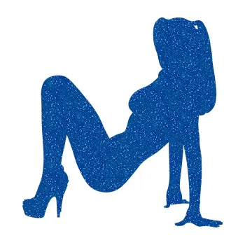 Polep vozidla Erotická žena 040 levá (88 - Ultra Metalic modrá) SAMOLEPKA NA AUTO, NÁLEPKA, FÓLIE, POLEP, TUNING, VLASTNÍ TEXT, TISK, AUTOSAMOLEPKY.cz, POLEPY, OBRÁZEK, LOGO, 3D STICKERS