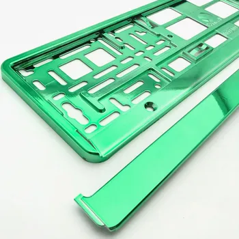 Držák SPZ DEXOLL Podložka pod ŠPZ-os. auto - 1ks Zelená metalíza