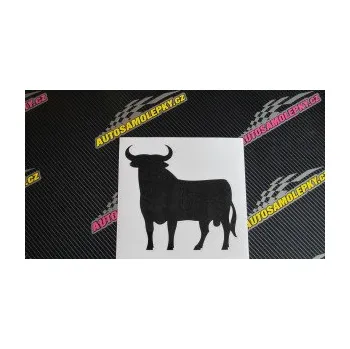Samolepící dekorace SAMOLEPKA Býk 006 levá (17 - šedá) NA AUTO, NÁLEPKA, FÓLIE, POLEP, TUNING, VLASTNÍ TEXT, TISK, AUTOSAMOLEPKY.cz, POLEPY, OBRÁZEK, LOGO, SAMOLEPKY