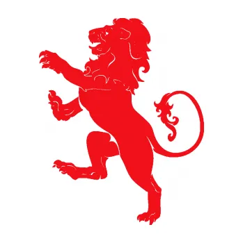 Samolepící dekorace SAMOLEPKA Lev heraldika 004 levá (10 - červená) NA AUTO, NÁLEPKA, FÓLIE, POLEP, TUNING, VLASTNÍ TEXT, TISK, AUTOSAMOLEPKY.cz, POLEPY, OBRÁZEK, LOGO, SAMOLEPKY