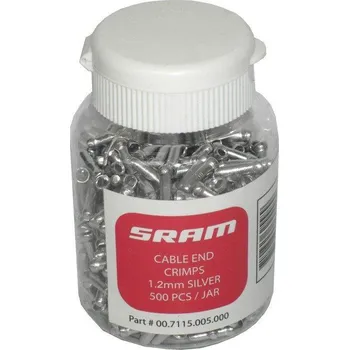 SRAM koncovky lanka 1.2 mm PitStop 500 ks
