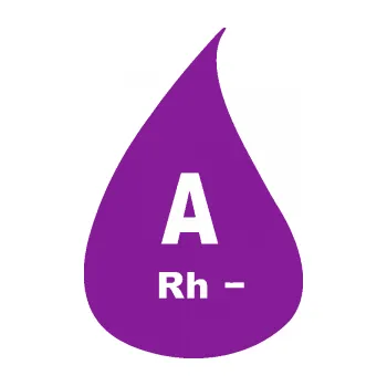 Polep vozidla SAMOLEPKA Krevní skupina A Rh- kapka (14 - fialová) NA AUTO, NÁLEPKA, FÓLIE, POLEP, TUNING, VLASTNÍ TEXT, TISK, AUTOSAMOLEPKY.cz, POLEPY, OBRÁZEK, LOGO, SAMOLEPKY