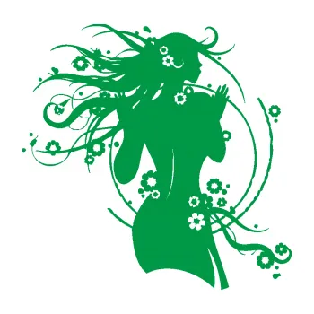 Samolepící dekorace Interiér 009 pravá žena (12 - zelená) SAMOLEPKA NA AUTO, NÁLEPKA, FÓLIE, POLEP, TUNING, VLASTNÍ TEXT, TISK, AUTOSAMOLEPKY.cz, POLEPY, OBRÁZEK, LOGO, 3D STICKERS