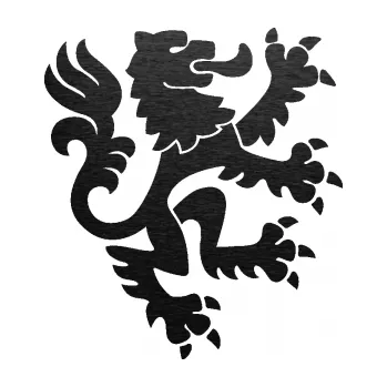 Samolepící dekorace SAMOLEPKA Lev heraldika 001 pravá Český lev (63 - škrábaný kov černý) NA AUTO, NÁLEPKA, FÓLIE, POLEP, TUNING, VLASTNÍ TEXT, TISK, AUTOSAMOLEPKY.cz, POLEPY, OBRÁZEK, LOGO, SAMOLEPKY