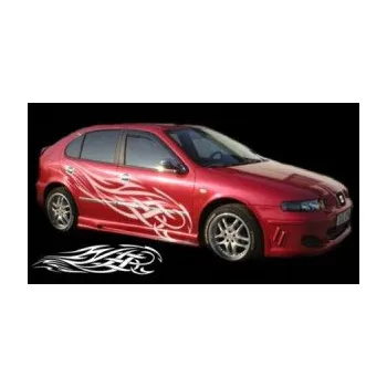 Polep vozidla SAMOLEPKA Samolepka na bok plameny 108 (87 - Ultra Metalic fialová) NA AUTO, NÁLEPKA, FÓLIE, POLEP, TUNING, VLASTNÍ TEXT, TISK, AUTOSAMOLEPKY.cz, POLEPY, OBRÁZEK, LOGO, SAMOLEPKY