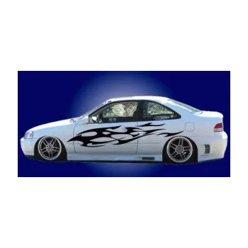 Polep vozidla SAMOLEPKA Samolepka na bok plameny 005 (82 - odrazková reflexní bílá) NA AUTO, NÁLEPKA, FÓLIE, POLEP, TUNING, VLASTNÍ TEXT, TISK, AUTOSAMOLEPKY.cz, POLEPY, OBRÁZEK, LOGO, SAMOLEPKY