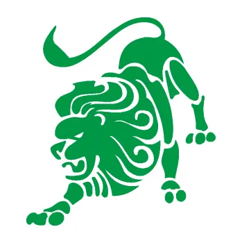 Samolepící dekorace Lev zvěrokruh 004 levá (12 - zelená) SAMOLEPKA NA AUTO, NÁLEPKA, FÓLIE, POLEP, TUNING, VLASTNÍ TEXT, TISK, AUTOSAMOLEPKY.cz, POLEPY, OBRÁZEK, LOGO, 3D STICKERS