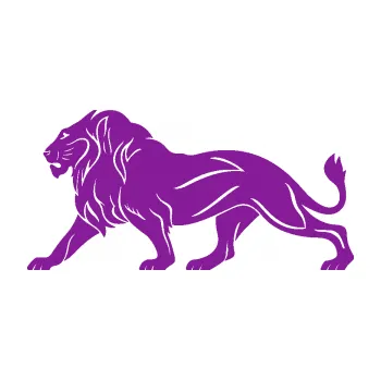 Polep vozidla SAMOLEPKA Lev 007 levá (14 - fialová) NA AUTO, NÁLEPKA, FÓLIE, POLEP, TUNING, VLASTNÍ TEXT, TISK, AUTOSAMOLEPKY.cz, POLEPY, OBRÁZEK, LOGO, SAMOLEPKY