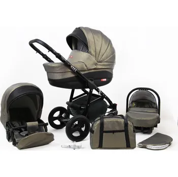 Kočárek Kombinovaný kočárek Raf-Pol Axel ALU 2022 Gold