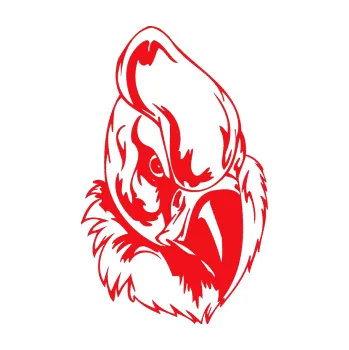 Samolepicí dekorace na vozidlo Predators 082 pravá (10 - červená) SAMOLEPKA NA AUTO, NÁLEPKA, FÓLIE, POLEP, TUNING, VLASTNÍ TEXT, TISK, AUTOSAMOLEPKY.cz, POLEPY, OBRÁZEK, LOGO, 3D STICKERS