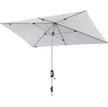 KNIRPS Silver 260 x 165 cm - prémiový zahradní slunečník se středovou tyčí