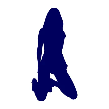 Polep vozidla Erotická žena 014 pravá (23 - tmavě modrá) SAMOLEPKA NA AUTO, NÁLEPKA, FÓLIE, POLEP, TUNING, VLASTNÍ TEXT, TISK, AUTOSAMOLEPKY.cz, POLEPY, OBRÁZEK, LOGO, 3D STICKERS