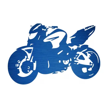 Samolepící dekorace SAMOLEPKA Motorka 041 levá road racing (65 - škrábaný kov modrý) NA AUTO, NÁLEPKA, FÓLIE, POLEP, TUNING, VLASTNÍ TEXT, TISK, AUTOSAMOLEPKY.cz, POLEPY, OBRÁZEK, LOGO, SAMOLEPKY