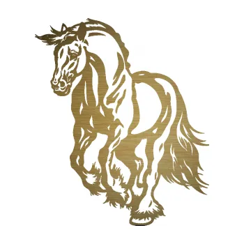 Samolepící dekorace SAMOLEPKA Kůň 054 levá (64 - škrábaný kov zlatý) NA AUTO, NÁLEPKA, FÓLIE, POLEP, TUNING, VLASTNÍ TEXT, TISK, AUTOSAMOLEPKY.cz, POLEPY, OBRÁZEK, LOGO, SAMOLEPKY