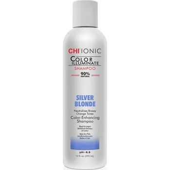 Šampon Farouk System Chi Ionic Color Illuminate Shampoo Silver Blonde Color-Enhancing šampon na dosažení stříbrných tónů 355 ml