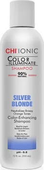 Šampon Farouk System Chi Ionic Color Illuminate Shampoo Silver Blonde Color-Enhancing šampon na dosažení stříbrných tónů 355 ml