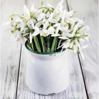 Papírové ubrousky P MES200612 Bílé květy 33/3/20 2010825