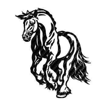 Samolepící dekorace SAMOLEPKA Kůň 054 levá (50 - 3D karbon černý) NA AUTO, NÁLEPKA, FÓLIE, POLEP, TUNING, VLASTNÍ TEXT, TISK, AUTOSAMOLEPKY.cz, POLEPY, OBRÁZEK, LOGO, SAMOLEPKY