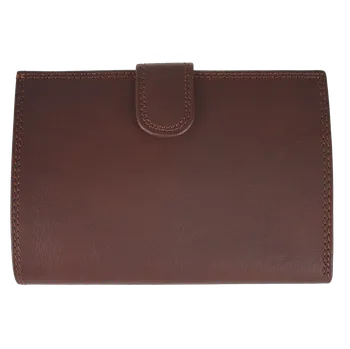 Peněženka NovaKabelka.cz Pánská kožená peněženka 8052 Cafe