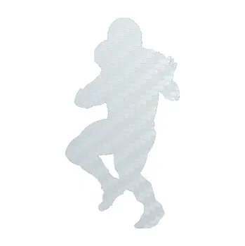 Polep vozidla SAMOLEPKA Americký fotbal 009 levá (51 - 3D karbon bílý) NA AUTO, NÁLEPKA, FÓLIE, POLEP, TUNING, VLASTNÍ TEXT, TISK, AUTOSAMOLEPKY.cz, POLEPY, OBRÁZEK, LOGO, SAMOLEPKY