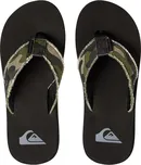 Quiksilver MONKEY ABYSS GREEN/BROWN/BLACK žabky pánské - 40EUR