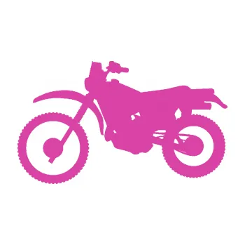 Samolepící dekorace SAMOLEPKA Motorka 046 levá (16 - růžová) NA AUTO, NÁLEPKA, FÓLIE, POLEP, TUNING, VLASTNÍ TEXT, TISK, AUTOSAMOLEPKY.cz, POLEPY, OBRÁZEK, LOGO, SAMOLEPKY