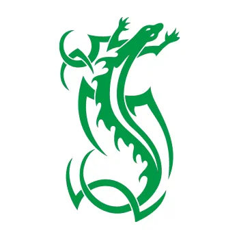 Samolepící dekorace Ještěrka 006 pravá (12 - zelená) SAMOLEPKA NA AUTO, NÁLEPKA, FÓLIE, POLEP, TUNING, VLASTNÍ TEXT, TISK, AUTOSAMOLEPKY.cz, POLEPY, OBRÁZEK, LOGO, 3D STICKERS